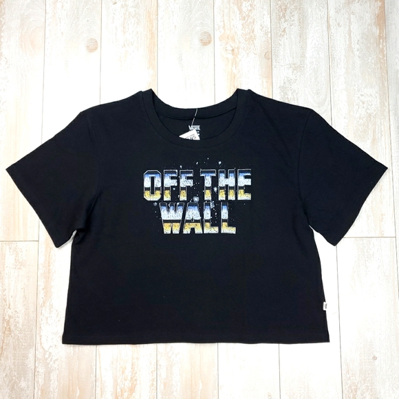 Vans Plated Crop Tee - Picture 1 of 3